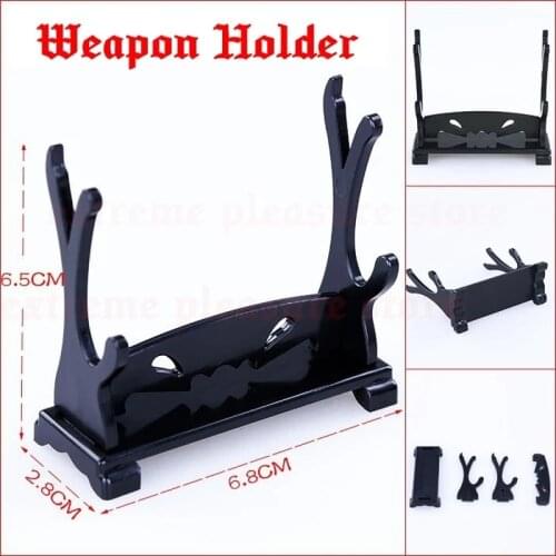 Hot Sale Weapon Display Stand Game Weapon Two-layer Bracket Suitable For Any Small Animation Weapon Desktop Display Decoration