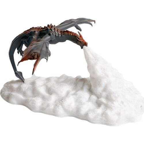 Novelty Table Lamp Home Night Light 3D Printed Dragon Lamps Realistic 3D Vivid Hidden Switch Gift PLA Material LED Nightlight