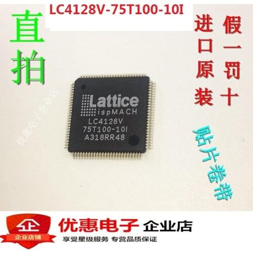 New In stock 100% Original LC4128V LC4128V75T100-10I TQFP-100