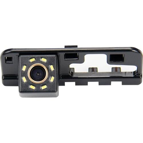 Misayaee Car Rear View Reverse Parking Camera Golden 8 Led for Honda CIVIC 2008 2009Night Vision Waterproof