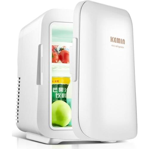 4L Car Fridge With Bluetooth Mini Beauty Refrigerator Cosmetic Portable Home for Food Cooling or Warm Hot Sale 12V/220V BX15