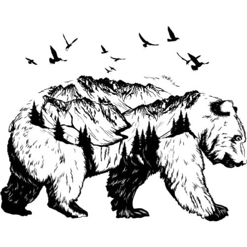 Bear / Bird Transparent Clear Stamps For DIY Scrapbooking/Card Making Stamps Fun Decoration Supplies