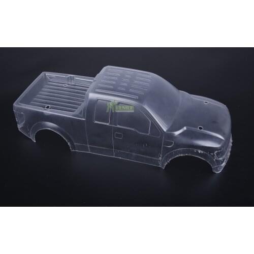Clear PC Body Shell (Pickup Truck) Fit for 1/8 HPI Racing Savage XL FLUX Rovan TORLAND Monster Brushless Truck Parts