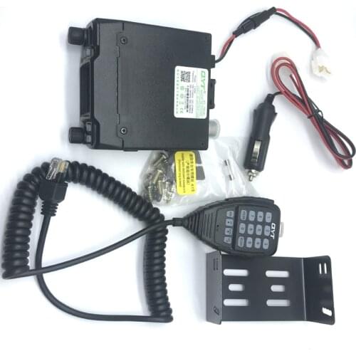 QYT KT-7900D Mini Car Mobile Radio 25W Quad Band 144/220/350/440MHz KT7900D Walkie Talkie UV transceiver w/ Power Supply Bracket