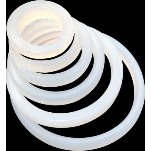 All Sizes Homebrew Sanitary Food Grade VMQ Silicone Sealing Ring Gasket Seal For T-Thread Union