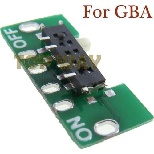 1set Replacement FOR GBA SP Power Switch For GBA ON OFF New on off power switch Board for GBC/GBP game console repair