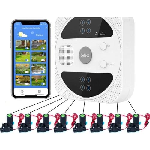 WIFI Smart Watering Timer Garden Irrigation Controller Water Valve Irrigation Timer Smart Watering System WIFI Water Timer