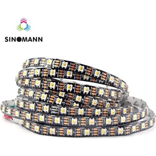 1m/4m/5m SK6812 (similar ws2812b ) RGBW 4 in 1 30/60/144 leds/pixles/m;individual addressable led strip IP30/IP65/IP67 DC5V