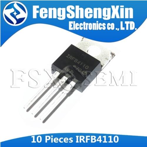 10pcs/lot IRFB4110 TO-220 IRFB4110PBF B4110 Power MOSFET