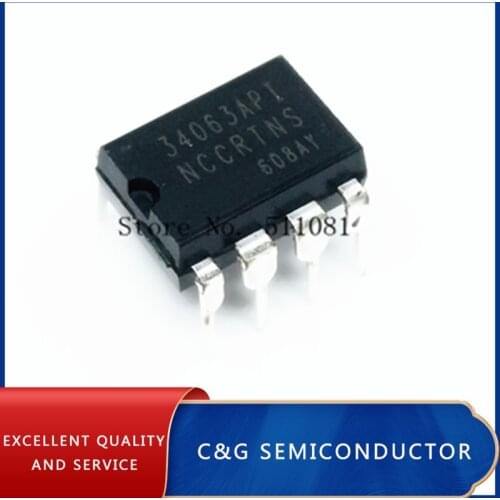 20PCS MC34063API DIP8 MC34063AP1 DIP MC34063 34063API