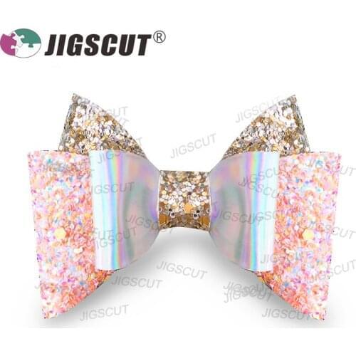 Hair bow templates SMR-BOW0059 for hand cutting