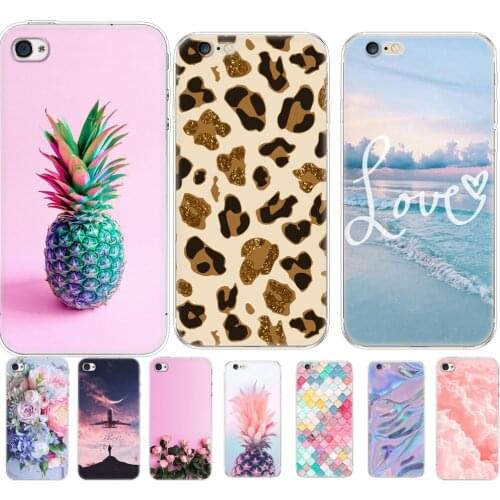 Case For iphone 5s 5 S Se 4 4s Case Soft TPU Phone Shell Cover For Apple iPhone 6s 6 S Plus Fundas Coque Etui Bumper Shell Dog