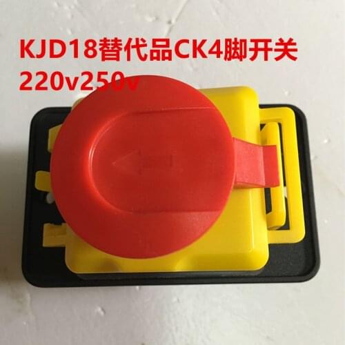 5pcs KJD18 electromagnetic switch 230V substitutes CK 4 feet 230v8.5 cm large panel