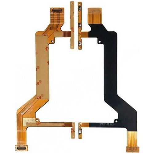 New For Sony Xperia XA1 Ultra G3221 G3212 G3223 G3226 ON and OF Switch Button Flex Cable Power Volume Flex Cable Repair Parts
