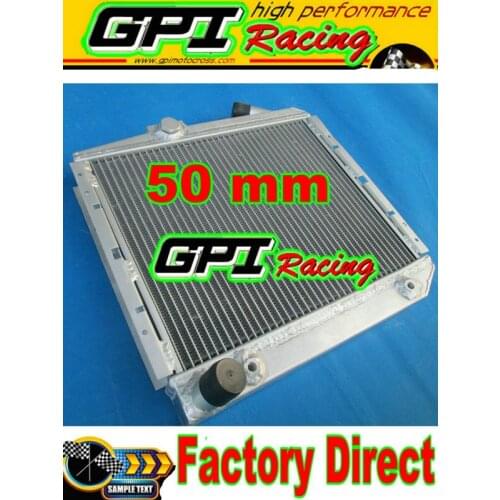 GPI Racing 50mm ALUMINUM ALLOY RADIATOR for RENAULT 5/R5 9/11 GT TURBO AT 1984-1991