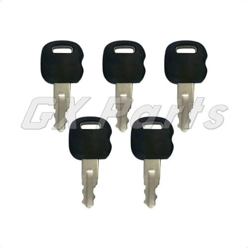 5PCS Ignition key 5P-8500 5P8500 For Caterpillar Backhoe 416D 428B 428C 428D 428E 428F 430D 430E 430F Excavators 215D 225 225D