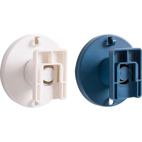 Power Strip Holder Free Punching Cable Fixer Self Adhesive Plug Outlet Sticker Round Rotatable Plug-in Board Router