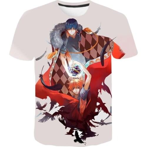 2021 New Summer Haikyuu T-Shirt Men Women Children 3D Printed T Shirts Fashion Tops Boy Girl Kids Short Sleeve Cool Tees