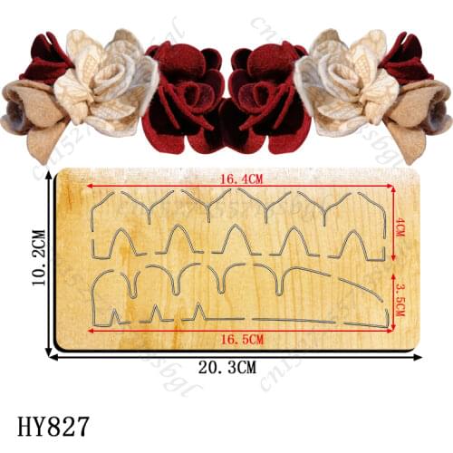 Flower wooden die cutting dies Suitable for common die-cutting machines in the market