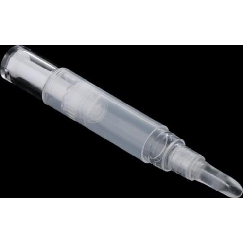 3 Pcs 5ML Empty Twist Pen Silicone Applicator Lip Gloss Cosmetic Containers