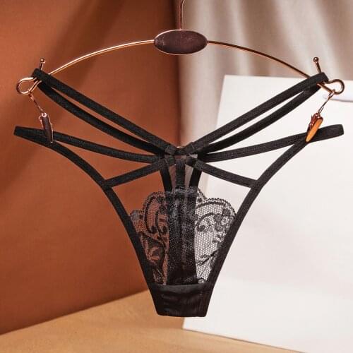 Women Thong Sexy Panties Thong Lace Pants Ladies Briefs Underwear Lenceria Erotica Mujer Sexi Seamless G String Women Panties