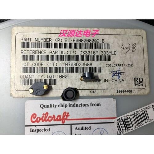 DS3316P-333MLD 33UH 1.8A 12.95X9.4X5.08MM closed magnetic coil inductance