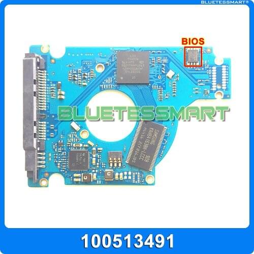 Hard drive parts PCB logic board printed circuit board 100513491 for Seagate 2.5 SATA hdd data recovery hard drive repair