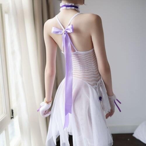 Women Sexy Lingerie Lace Babydoll Intimates Chemise Porno Sex Underwear Transparent Princess Dress Erotic Lingerie Sexy Costumes