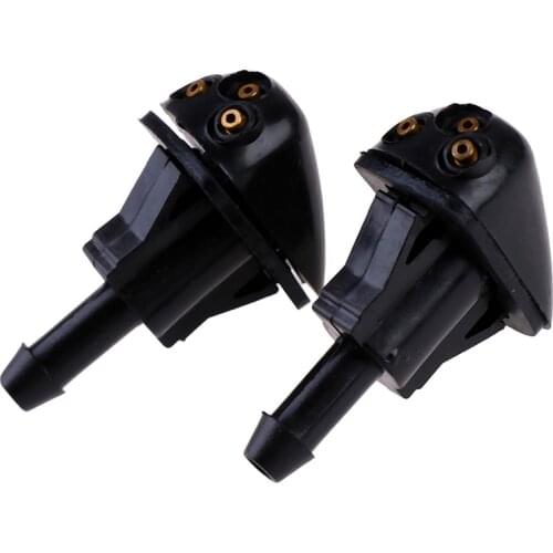 2 Pcs Auto Car Plastic Windshield Washer Wiper Water Spray Nozzle Vehicle Car Accessories