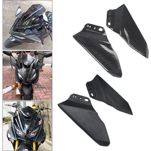Front Aerodynamic Street Winglets For Kawasaki Ninja ZX-6R ZX-10R ZX-14R 2000-2020 Honda Ducati Suzuki Yamaha Motorcycle