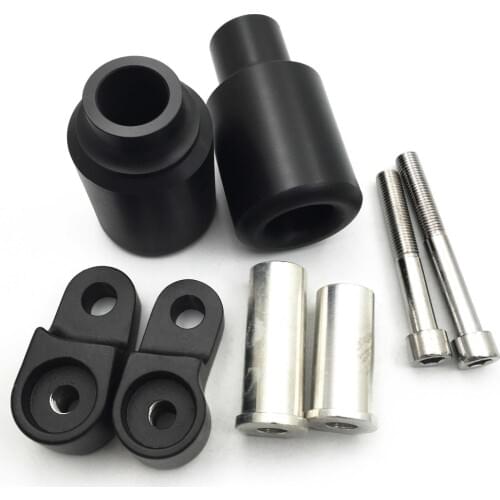 Aftermarket Free shipping motorcycle parts No Cut Frame Slider Crash Protector For Honda 2007 2008 CBR 600RR CBR600RR Black