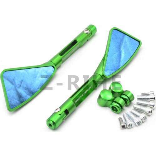 For CNC Motorcycle Mirror Sport Bike Moto Bar End Mirror Rearview Side Mirror For Yamaha FZR YZF 600 600R R1 R6 R6S Kawasaki Nin