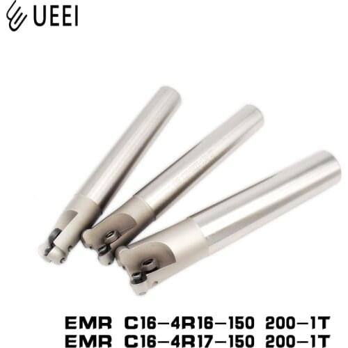 1pcs EMR Round nose end mill EMR C16-4R16-150-2T C16-4R16-200-2T C16-4R17-150-2T C16-4R17-200-2T 2Flut length 150 200mm