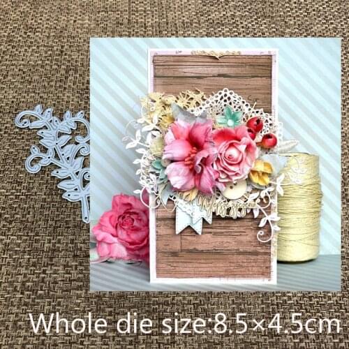 New Design Craft Metal Cutting Dies new long leaf decoration Scrapbooking Album DIY Paper Card Craft Embossing Die Cuts