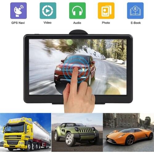 FM Transmit 7 Inches Sensors Car Navigator Universal Electronics GPS Navigator Multifunctional Photography Vehicle Navigation
