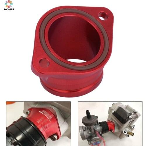 Motorcycle CNC Aluminum Carburetor Intake Manifold Interface Pipe O-Ring For OTOM ZONGSHENG NC250 NC450 NC 250 450