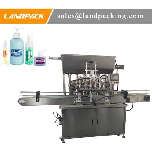 Disposable Hand Sanitizer Bottle Filling Machine Hand Sanitizer Gel Filling Machiney