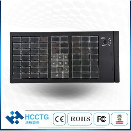 Custom Membrane Programmable POS Keyboard with Magnetic Card Reader/writer KB66