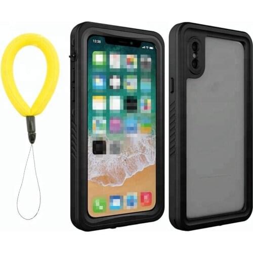 Luxury Armor Dustproof Snowproof Waterproof Phone Case For Women, For iPhone X Waterproof Shockproof Case