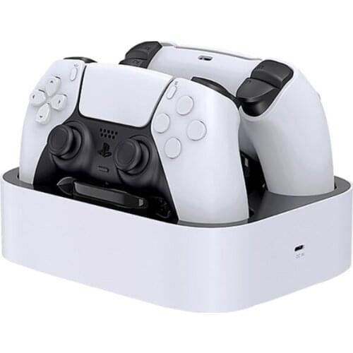 28EA For PS5 Controller Charger Station, PS5 Charging Station for DualSense Controller, Dual Controller Charging Stand