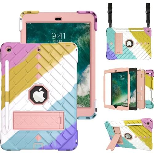 Protective Funda Case for iPad 10.2 2019 2020 7th 8th Gen Tablet Heavy Armor Shockproof Cover for iPad 10.9 iPad 11 2018 2020