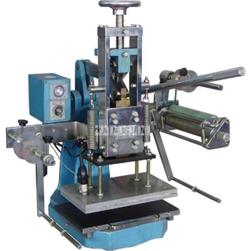 ZK-310-1 Bronzing Machine Bronzing Embossing Machine Business Card / Plastic / Leather Heat Press Hot Stamping Machine 220V 900W