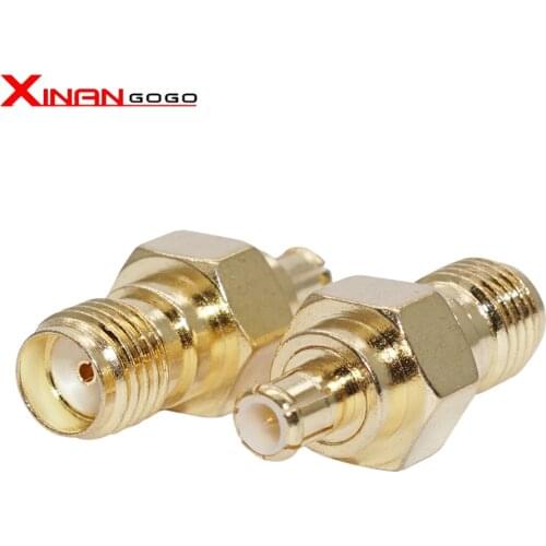 1PCS RF Coaxial Adapter SMA Female Jack to MCX Male Plug Connector MCX to SMA