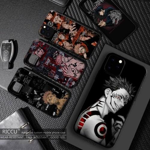 Jujutsu Kaisen Satoru Gojo anime Phone Case For iphone 11 12 Mini Pro Max X XS MAX 6 6s 7 8 Plus XR SE2020 accessories Cover