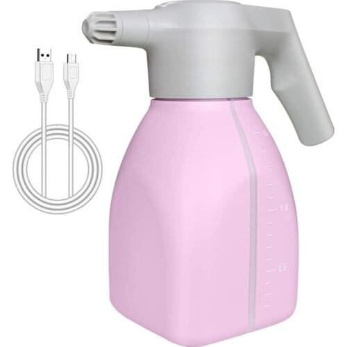 Electric Plant Mister Spray Bottle Electric Watering Can with Adjustable Nozzle Indoor/Outdoor Plants Gardening