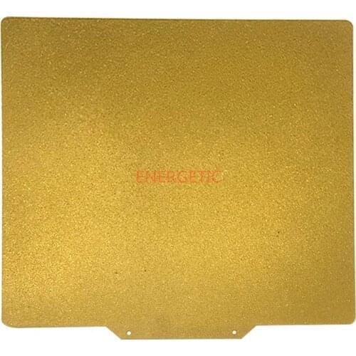 ENERGETIC Gold Frosted PEI Spring Steel Printing Plate 235x235 + Soft Magnetic Platform Sticker For Ender-3 V2 3D Printer Parts