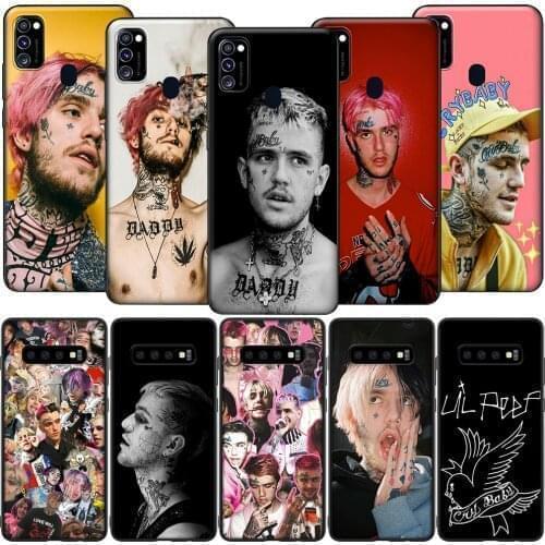 GX123 Lil Peep Silicone Soft Case for Samsung S6 S7 Edge S8 S9 S10 S10E S20 Fe S21 S21s S30 Ultra Plus Lite