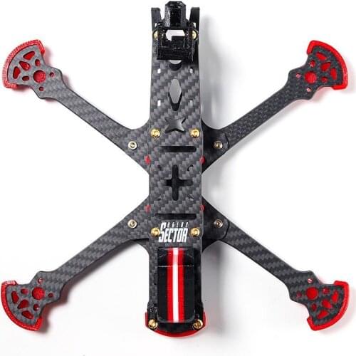 HGLRC Sector 5 v3 Freestyle 5/6/7 Inch 226mm Wheelbase 5mm Arm 3K Carbon Fiber Frame Kit for RC Drone FPV Racing Freestyle