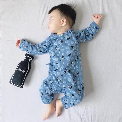 Newborn monk clothes infant children clothes baby BOYS GIRLS thin section full moon spring autumn winter suit princess summer