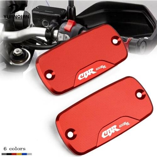 CNC Motorcycle Front Brake Fluid Reservoir Cap Cover Accessories For Honda CBR600RR CBR 600RR CBR600 RR 2003-2006 2005 2004